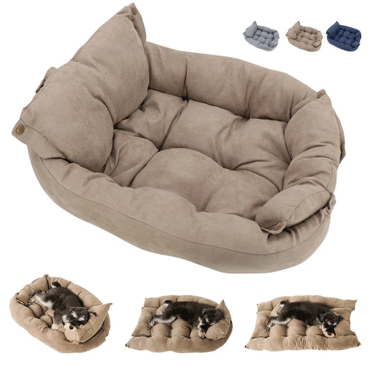 Multifunction Dog Bed, Sofa Warm Winter Puppy Kitten Kennel/Nest