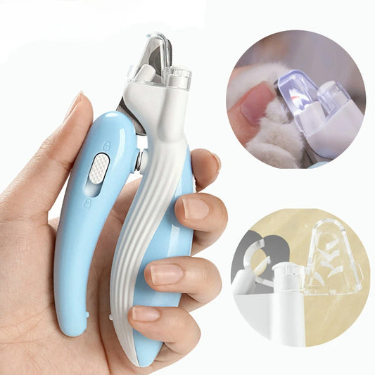 Pet Nail Clippers with Led Light Pet Claw Grooming Scissors for Dogs Cats Small Animals Paw Nail Trimmer Pet Supply