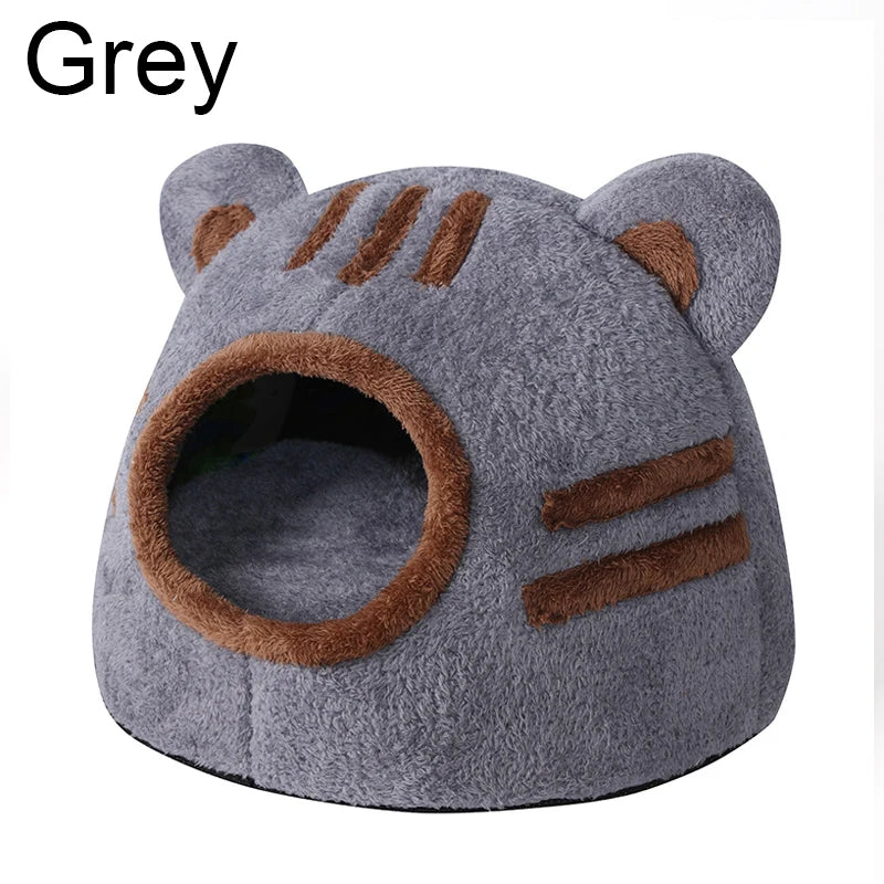 Soft Cat Houses Winter Deep Sleep Comfort Cat Bed