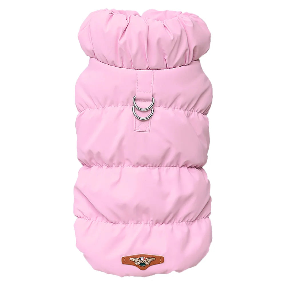 Soft Winter Pet Jacket – Padded Coat for Small & Medium Dogs & Cats