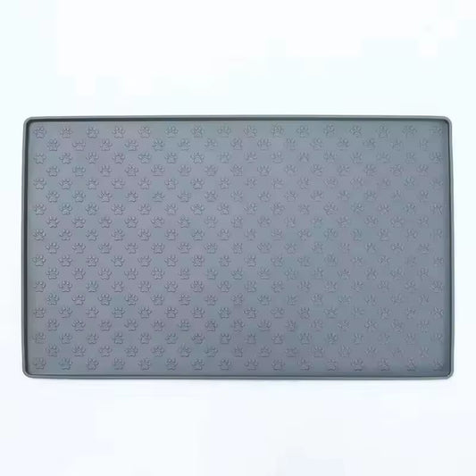 Waterproof Pet Bowl Mat – Silicone Feeding Placemat for Cats & Dogs.