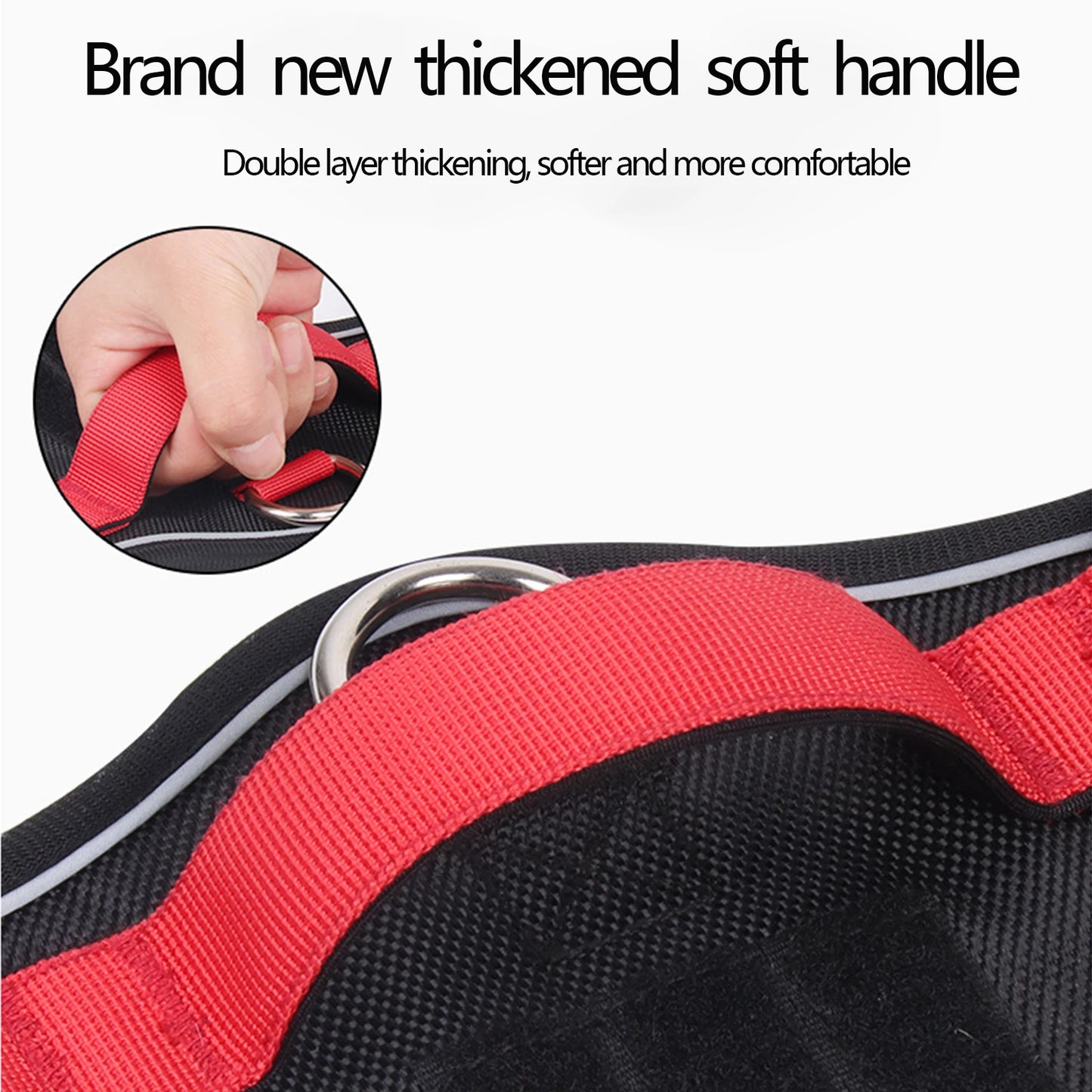 Tactical Dog Harness – Reflective Waterproof Vest for Medium & Large Dogs