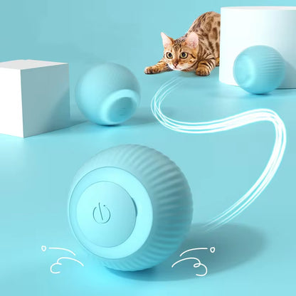 Smart Rolling Cat Toy – Automatic Interactive Ball for Indoor Play