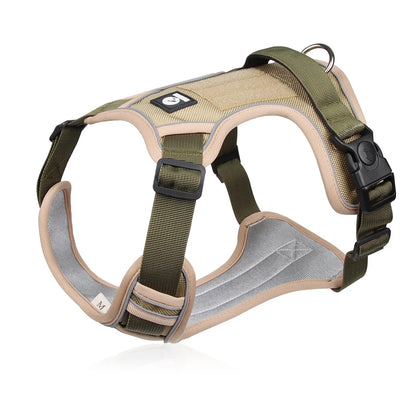 Tactical Dog Harness – Reflective Waterproof Vest for Medium & Large Dogs