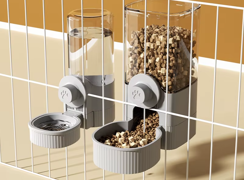 OUWO Pet Water Dispenser Feeder Hanging Automatic Water Dispenser .