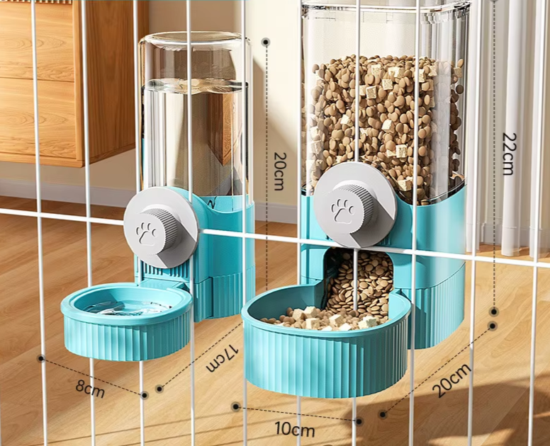 OUWO Pet Water Dispenser Feeder Hanging Automatic Water Dispenser .