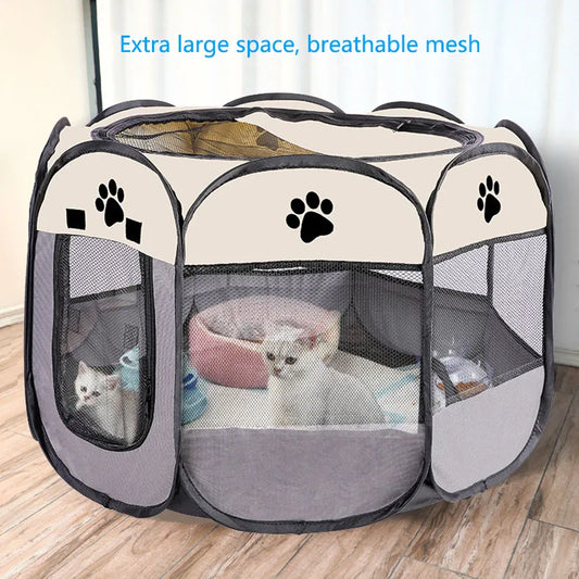Foldable Cats, Dog Kennels, Cats, Dogs, Breathable Fences