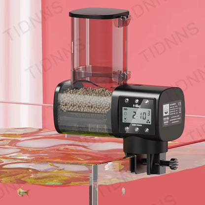 Jebao Adjustable Smart Automatic Feed Feeder with LCD Indicates Timer Automatic Fish Tank Auto Feeder Aquarium Accessories