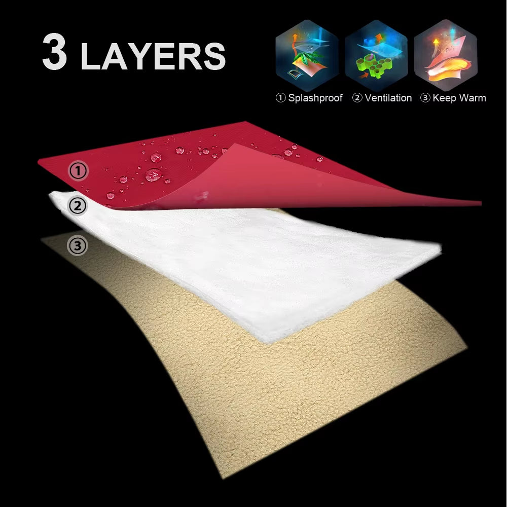 Super Warm Dog Jacket – Waterproof Coat for Medium & Large Breeds,