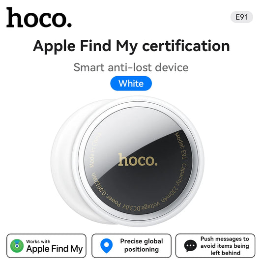 Hoco E91 Airtag Bluetooth GPS Smart Trackers Finder Intelligent Positioning Pet Dog Car Key Wallet Anti-Lost Device Find My