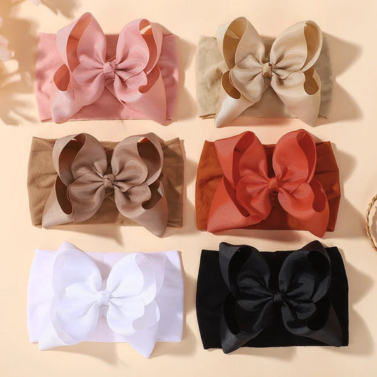 6pcs Baby Girls Headband Set Autumn Winter