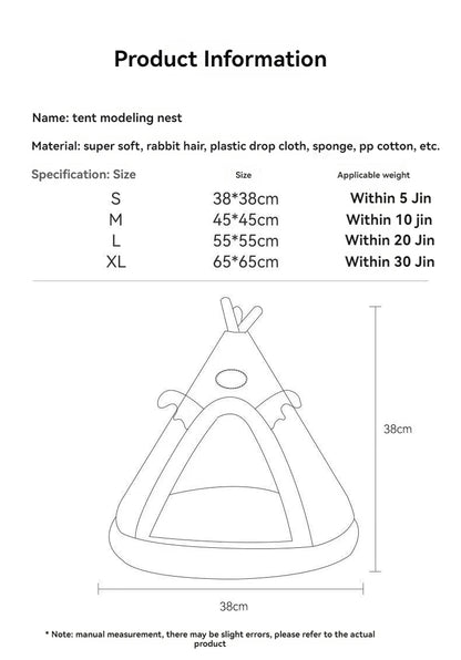 Cat nest four seasons general enclosed house