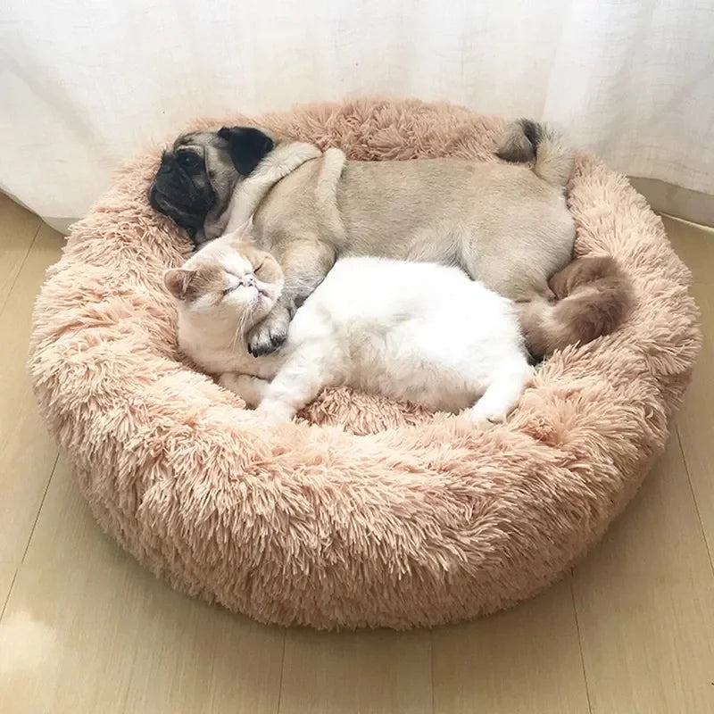 Round Pet Bed for Large Dog Bed Super Soft winter