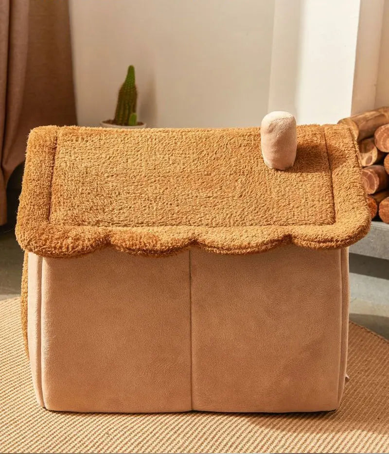 Foldable Pet House Removable Washable Cat House