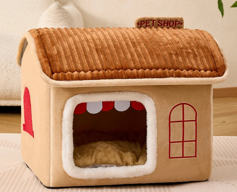 Winter Foldable Pet House Suitable