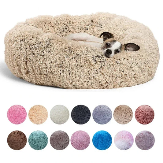 Round Pet Bed for Large Dog Bed Super Soft winter