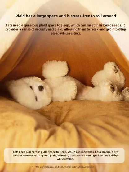 Cat nest four seasons general enclosed house