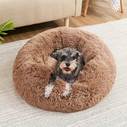 Round Pet Bed for Large Dog Bed Super Soft winter