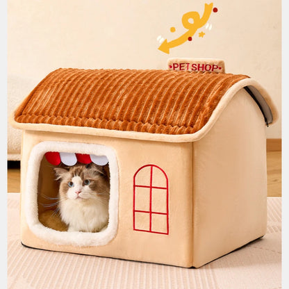 Winter Foldable Pet House Suitable