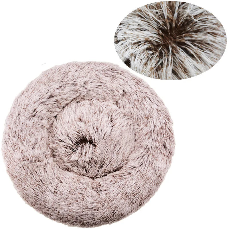 Round Pet Bed for Large Dog Bed Super Soft winter