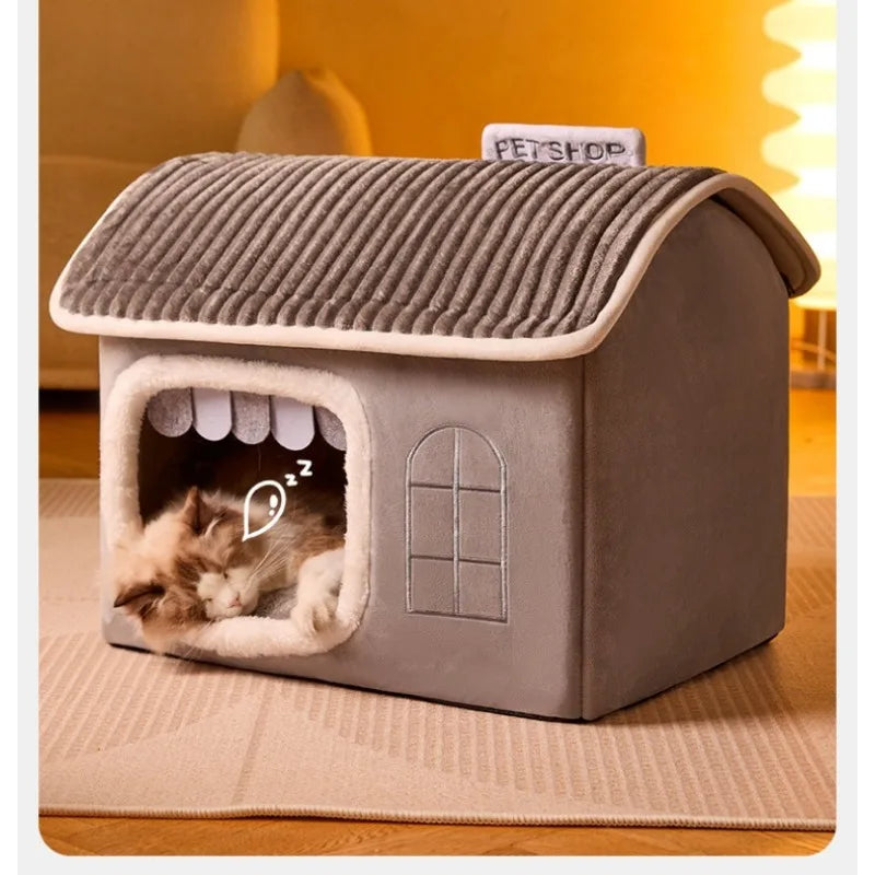 Winter Foldable Pet House Suitable