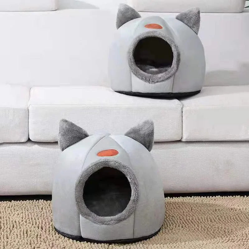 Ultra Soft Winter Cat Bed For Deep Sleep Warm & Cozy Comfort for Cats