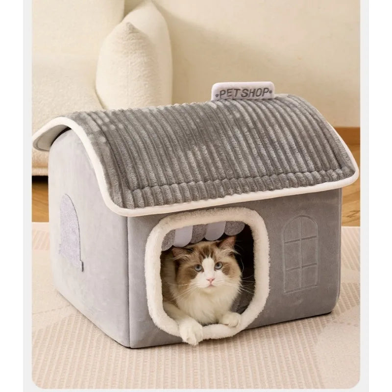 Winter Foldable Pet House Suitable