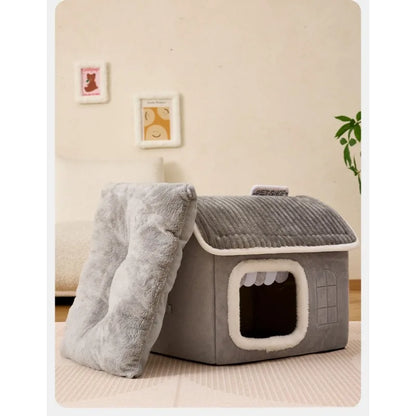 Winter Foldable Pet House Suitable