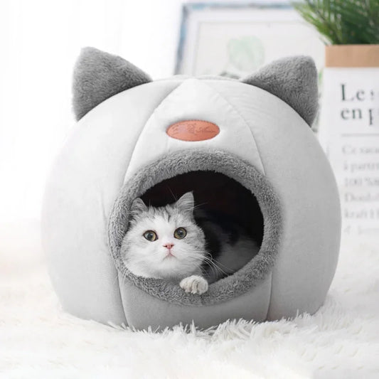 Ultra Soft Winter Cat Bed For Deep Sleep Warm & Cozy Comfort for Cats
