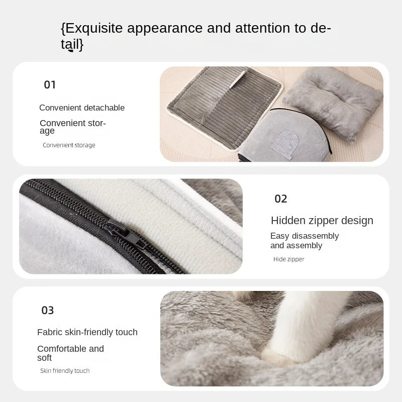 Winter Foldable Pet House Suitable