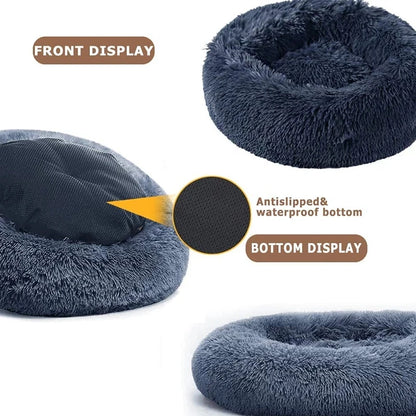 Round Pet Bed for Large Dog Bed Super Soft winter