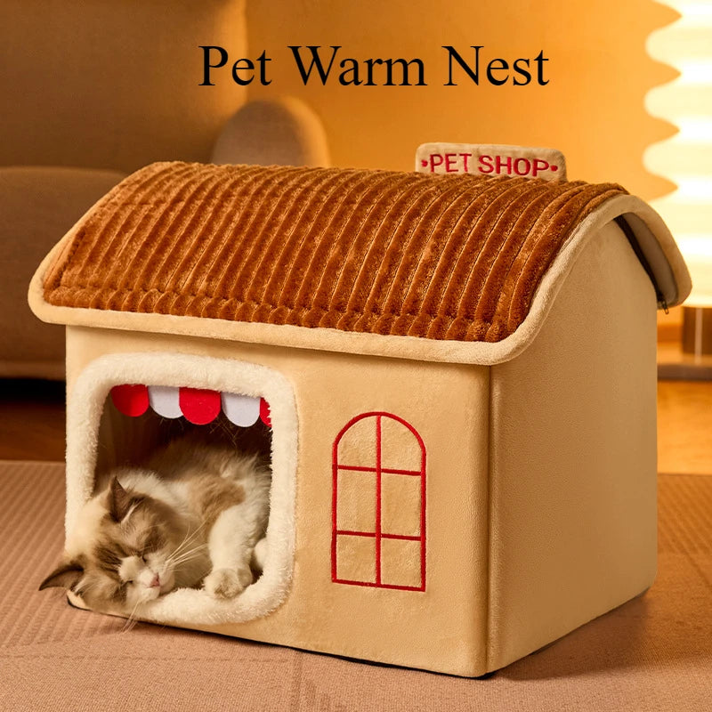 Winter Foldable Pet House Suitable
