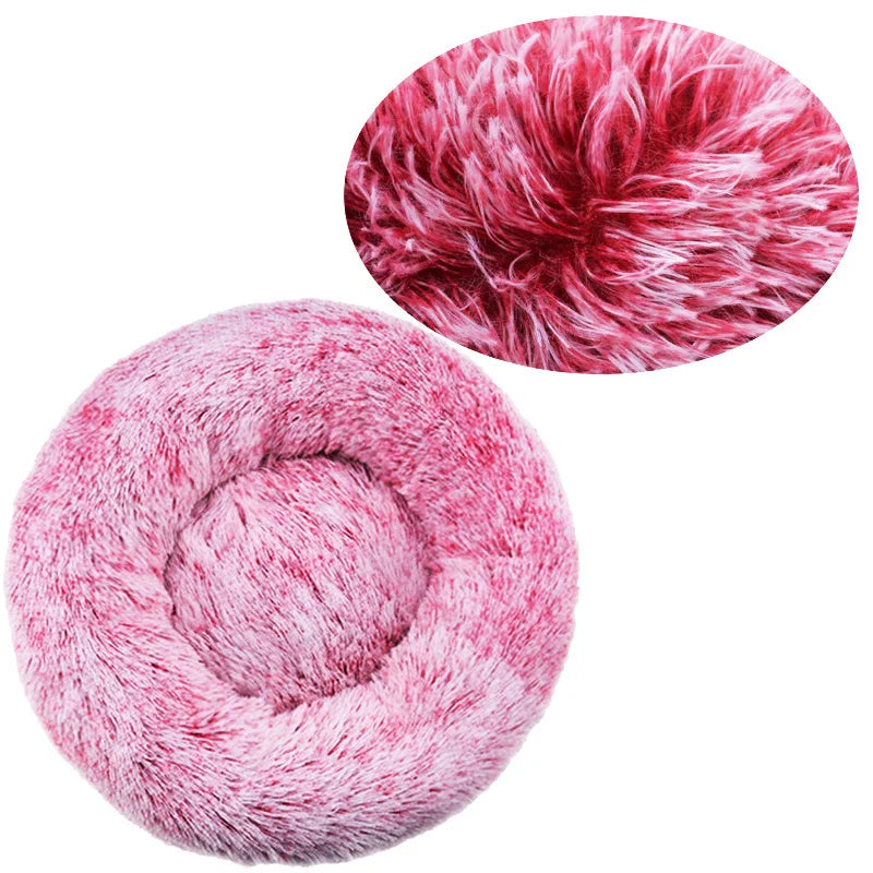 Round Pet Bed for Large Dog Bed Super Soft winter