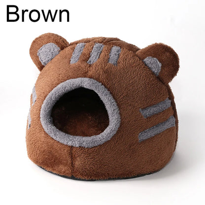 Soft Cat Houses Winter Deep Sleep Comfort Cat Bed