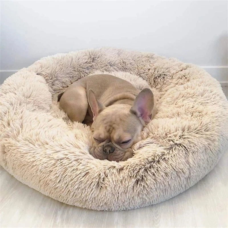 Round Pet Bed for Large Dog Bed Super Soft winter