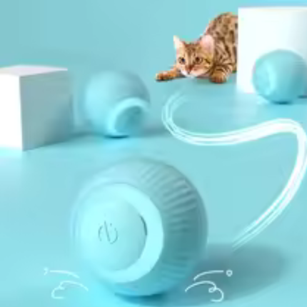 Electric Cat Ball Toys Automatic Rolling Smart Cat Toys