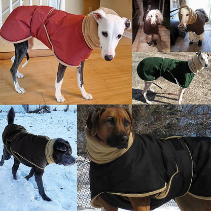 Super Warm Dog Jacket – Waterproof Coat for Medium & Large Breeds,