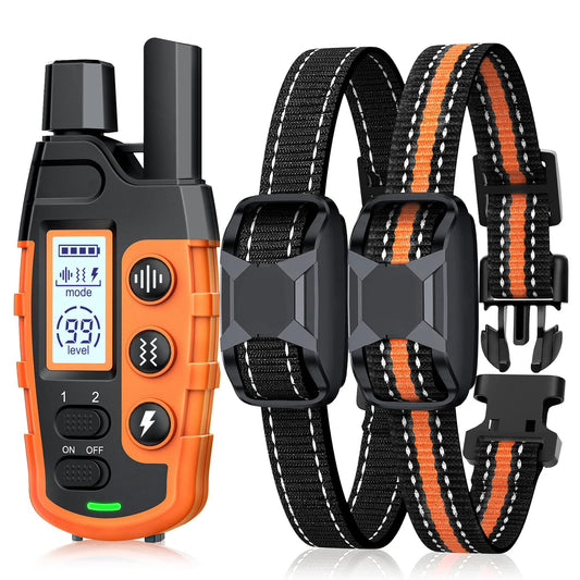 3300Ft Dog Training Collar – Remote Control with Shock & Vibration