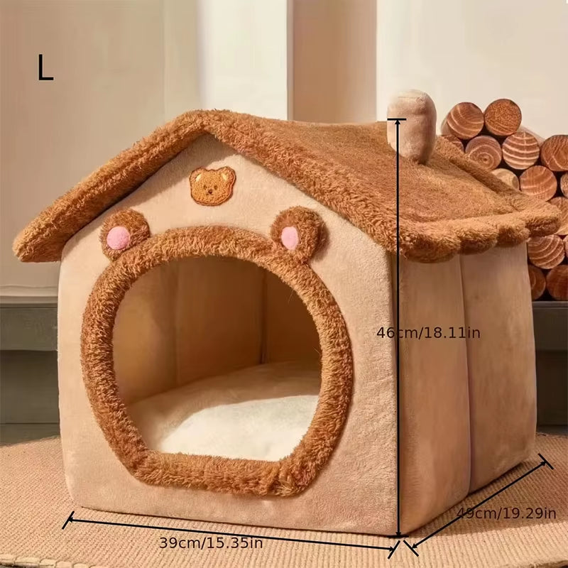 Washable Pet House and Bed for Small Pets.