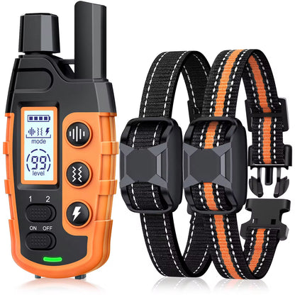 3300Ft Dog Training Collar – Remote Control with Shock & Vibration