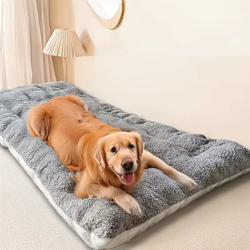 Extra Large Plush Dog Sofa Bed , Thickened Super Soft XL Pet Mat