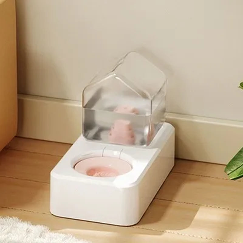 Cat Water Dispenser, Dog Water Dispenser, Flowing, Unplugged, Rabbit Feeding, Water Drinking, Moisture-Pruth, Cat Bowl, Peoof Mo