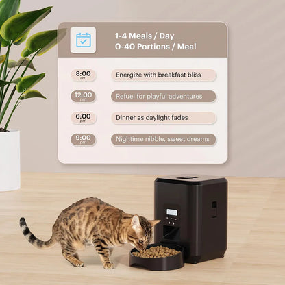Smart Pet Feeder Automatic Cat Feeder Dog Slow Food Machine .