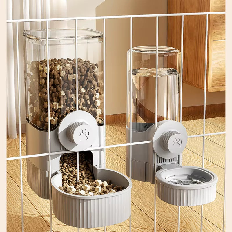 OUWO Pet Water Dispenser Feeder Hanging Automatic Water Dispenser .