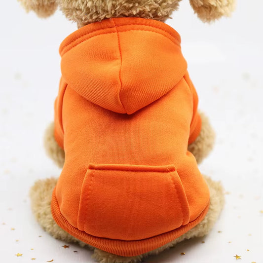 Warm Dog Hoodie – Winter Clothes for Small Dogs & Puppies,
