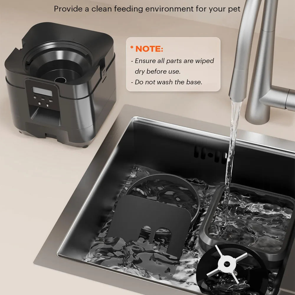 Smart Pet Feeder Automatic Cat Feeder Dog Slow Food Machine .