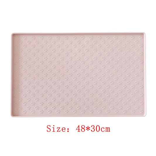 Waterproof Silicone Pet Food Mat – Non-Slip Feeding Pad for Dogs & Cats